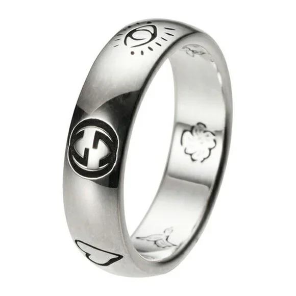 Gucci Ring Blinds for Love Argento - Picture 4 of 6